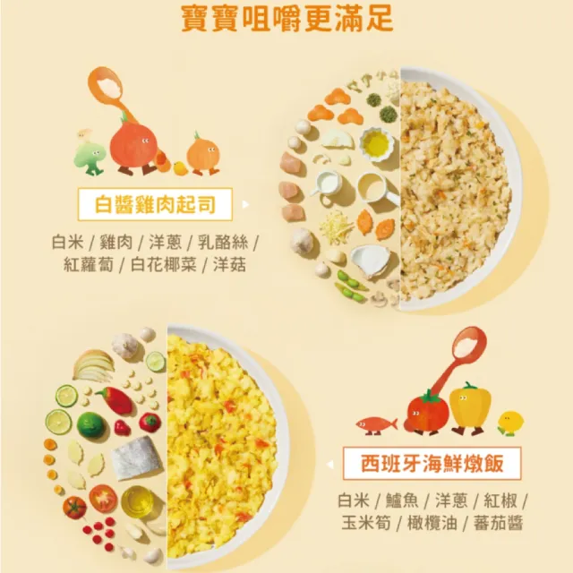 【NAKED KITCHEN 裸廚房】常溫寶寶燉飯150gx5入(白醬雞肉起司/南瓜起司鮮蔬 任選) 1歲以上適用 寶寶副食品