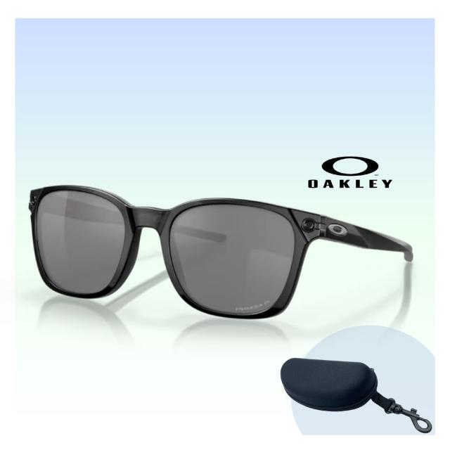 【Oakley】Ojector 陳傑憲同款偏光運動太陽眼鏡(OO9018-04 Prizm Black Polarized 鏡片)