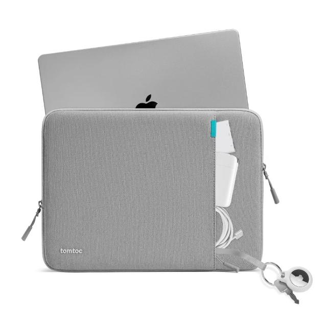 【tomtoc】完全防護 灰 適用13吋Pro 2016後&MacBook Air 2018後 M1-M5晶片