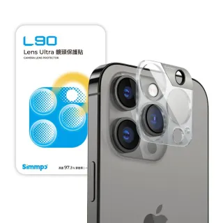 【Simmpo】L-90 Lens Ultra 鏡頭保護貼(15 Pro/Pro Max、14 Pro/Pro Max)