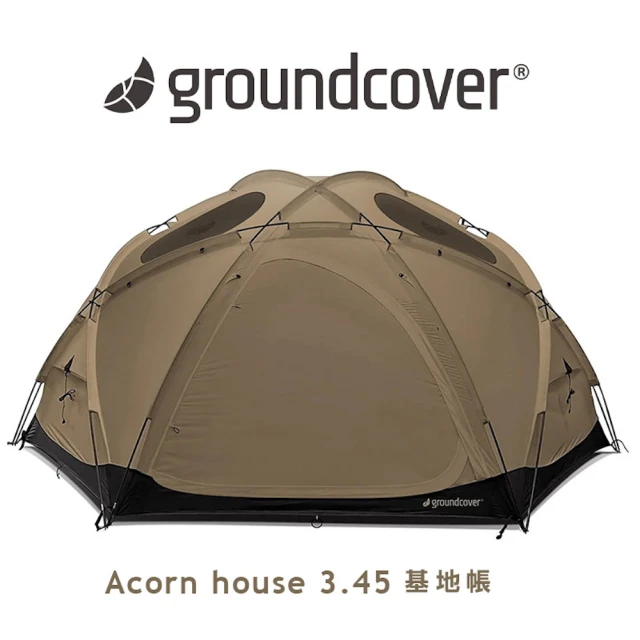 groundcover 韓國 Acorn house 3.45基地帳 內帳橡實半球帳客廳帳天幕地布