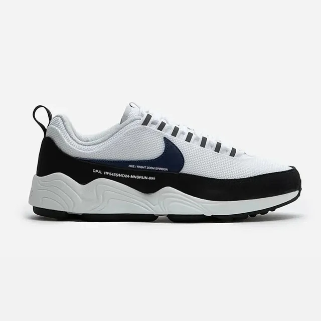 NIKE 耐吉 休閒鞋 男鞋 聯名 Air Zoom Spiridon Fragment Design 閃電 藤原浩 白(HF5455-100)