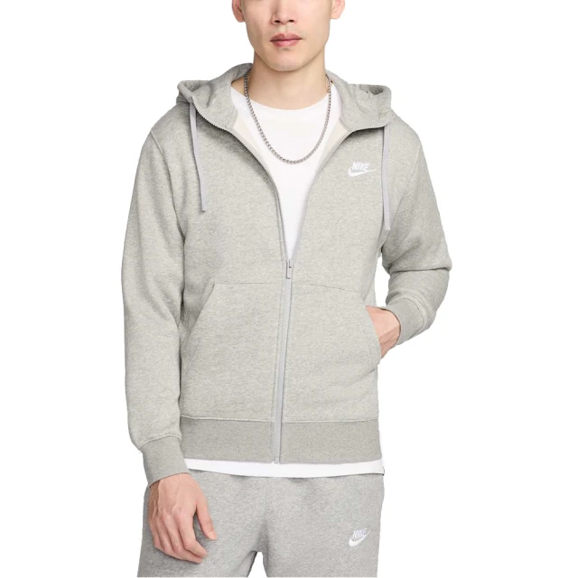 NIKE 耐吉 連帽運動外套 AS M NSW CLUB HOODIE FZ BB 男 - BV2646063