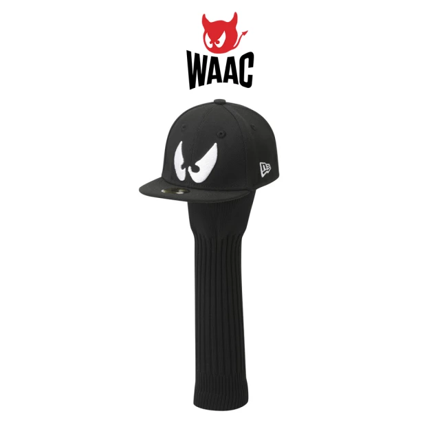 WAAC WAACKY HEAD COVER 發球木球桿套 黑色