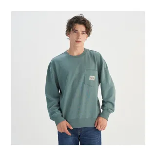 【LEVIS 官方旗艦】男款 長袖T 大學T  LOGOT 衛衣 熱賣單品 0018X-0002