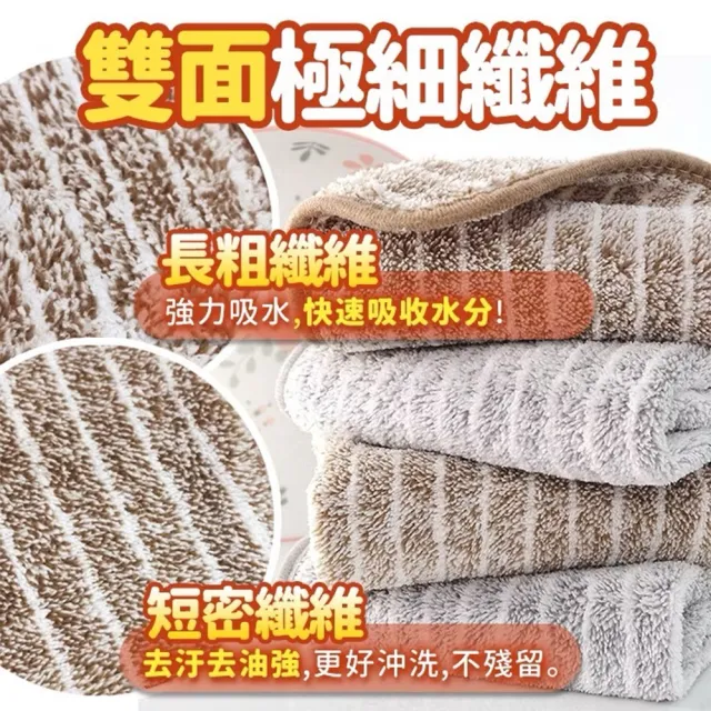 【萬用王】去污除油清潔抹布20入組(抹布 廚房 浴室)