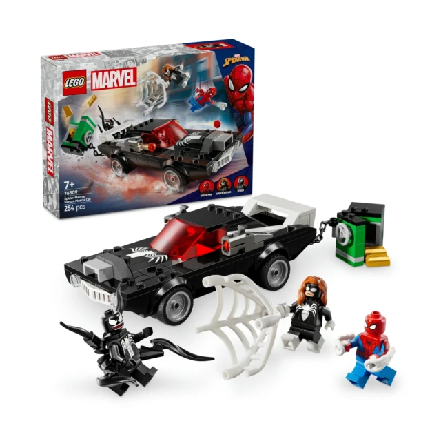 LEGO 樂高 漫威超級英雄系列 76309 蜘蛛人大戰猛毒肌肉車(Spiderman Venom 漫威電影 兒童玩具 禮物)