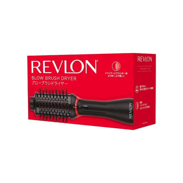 【REVLON 露華濃】蓬髮吹整梳/多功能吹風機/造型器/整髮梳/捲髮器/髮梳(RVDR5298TWBLK)