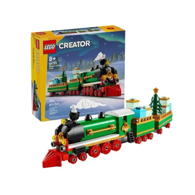 LEGO 樂高 積木 聖誕節系列 冬季假期列車40700(代理版)