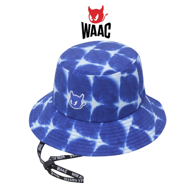 WAAC LEMON PATTERN BUCKET HAT 女士 檸檬印花漁夫帽 藍色