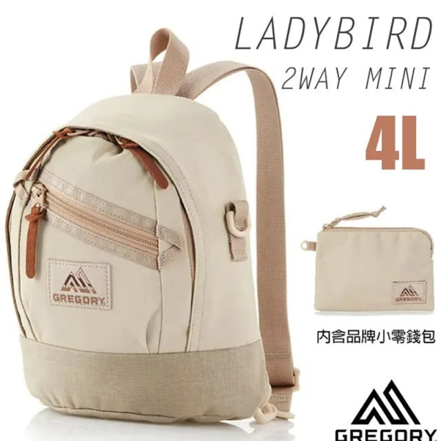 Gregory LADYBIRD 2WAY MINI 4L 兩用多用途迷你後背包+手挽袋(131370-1775 沙色)