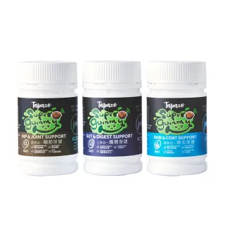 【TAPAZO 特百滋】犬用超級軟糖80g(益生菌/亮毛/關節/狗狗保健/寵物保健食品)