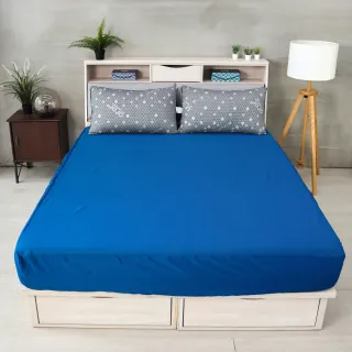 【小老闆寢具】雙人加大6尺 針織防水保潔墊(適用35cm以下彈簧床 鬆緊帶包覆)