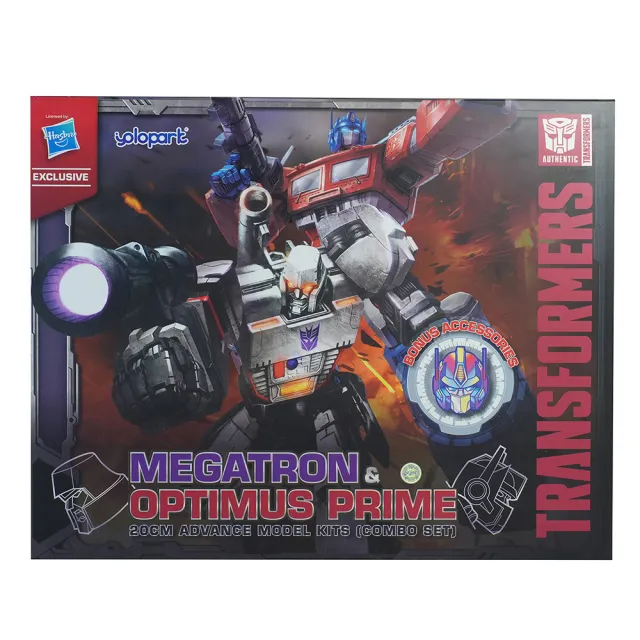 【TRANSFORMERS 變形金剛】Yolopark AMK系列(柯博文&密卡登雙入組)