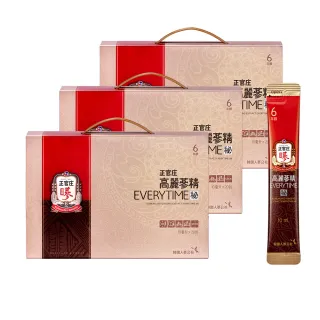 【正官庄】高麗蔘精EVERYTIME 秘 3盒組(10mlx20入/盒)-蜂蜜 提升保護力 極品高麗蔘禮盒