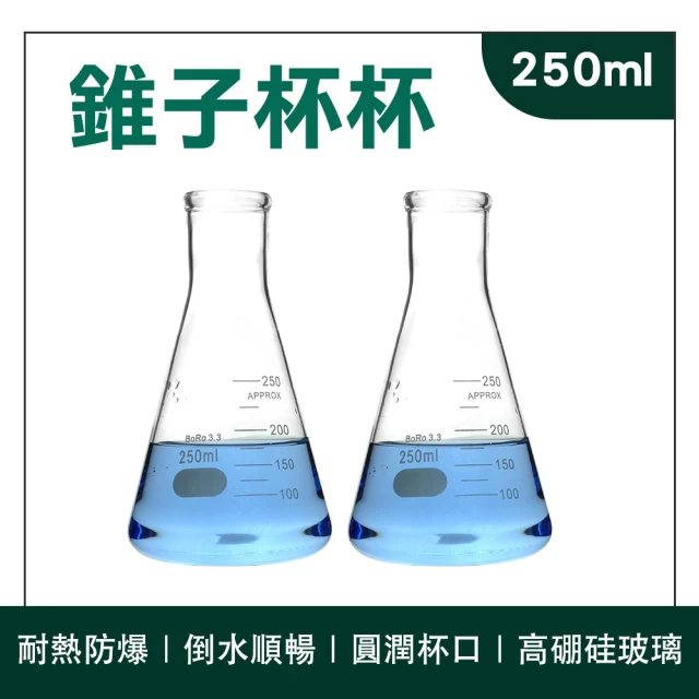 量水杯 錐子杯杯 冷飲杯 玻璃花瓶 花瓶北歐 三角燒杯 咖啡杯杯子 三角燒杯 180-GCD250(星砂罐 小花瓶)