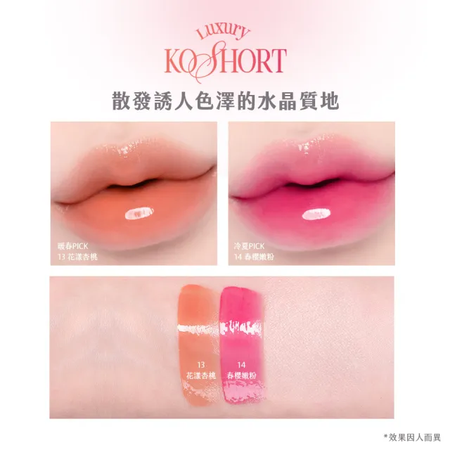 【CLIO 珂莉奧 官方直營】水晶糖心光潤唇釉-璀璨萌貓版(任選)
