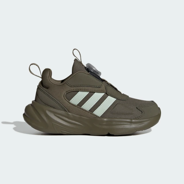 adidas 愛迪達 運動鞋 童鞋 中童 兒童 OZELLE BOA K 綠 IE6406