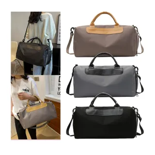 【SUNORO】交換禮物 乾濕分離防潑水運動健身包 透氣獨立鞋袋 收納旅行袋(防水包 休閒旅行/健身房適)