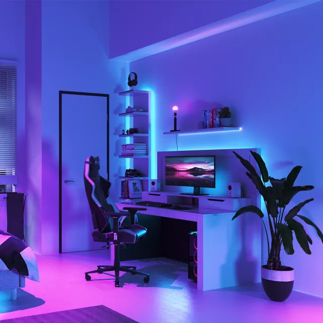 【Nanoleaf】智能燈帶1M擴充組(RGB LED 觸控 音樂 氣氛燈 LED燈 像素燈)