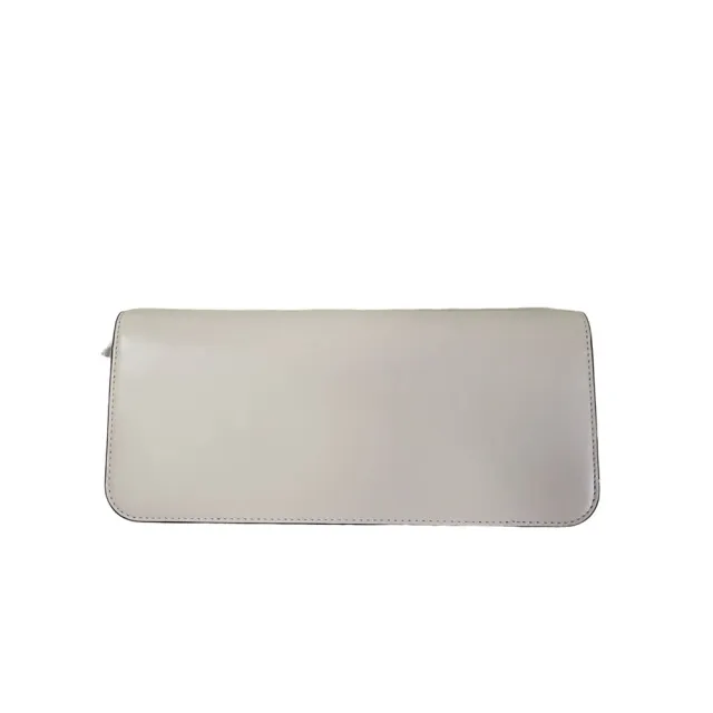 【TORY BURCH】TB Eleanor 雙T LOGO小牛皮手拿斜背包(新奶油色/贈原廠防塵袋紙袋/七夕情人節)