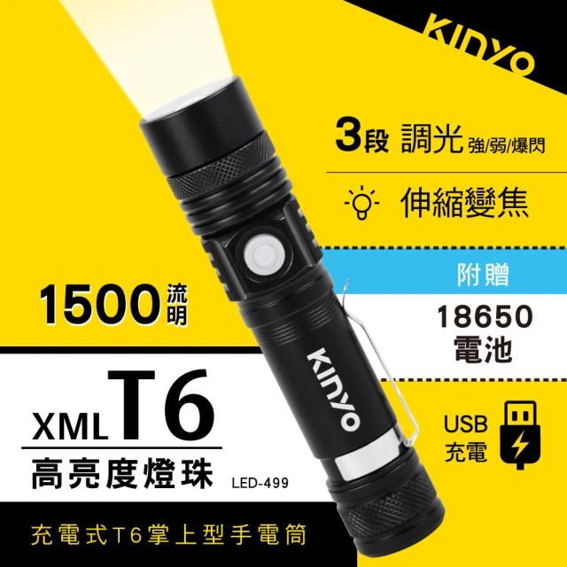 充電手電筒