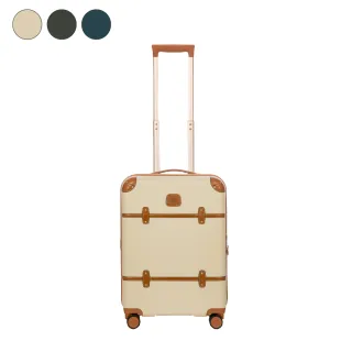 【BRIC S】義大利經典款 21吋 登機箱 防潑水拉鍊箱(行李箱/ 旅行箱/ 雙輪飛機輪)