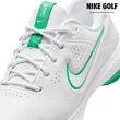 【NIKE GOLF】男款 Nike Victory Pro 3 高爾夫鞋寬版(白色/頂峰白色/綠色)