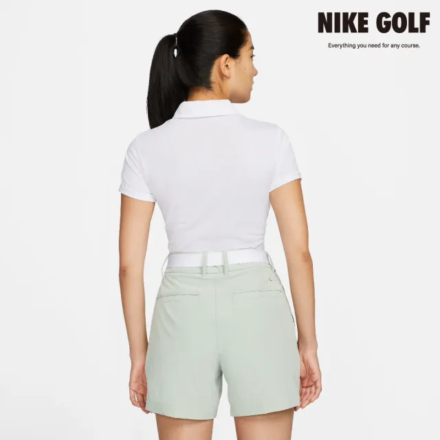 【NIKE GOLF】女款 Nike DriFIT Victory 高爾夫球衫(白色/黑色)