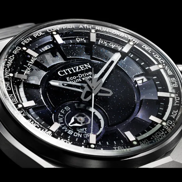 【CITIZEN 星辰】GENTS Satellite Wave X 限量 GPS 鈦金屬 男錶 送禮 禮物 推薦(CC3097-52E)