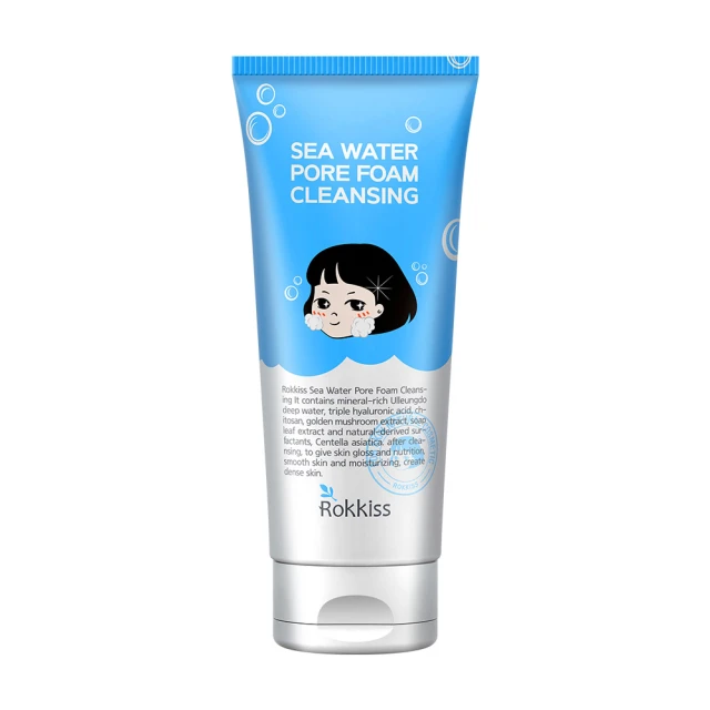 IPKN 憶可恩 Rokkiss Sea Water Pore Foam Cleansing 海洋潔淨洗面乳