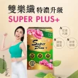 【DV 麗彤生醫】雙樂纖特濃升級x10盒共300粒(保健禮盒/蔡允潔-順暢+代謝+燃燒/酵素/綠茶素/薑)