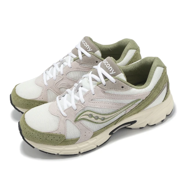 SAUCONY 索康尼 休閒鞋 Ride Millenniu SAUCONY 索康尼 休閒鞋 Ride Millennium 男鞋 粉 綠 拼接 支撐 Y2K 復古跑鞋 索康尼(S708565)