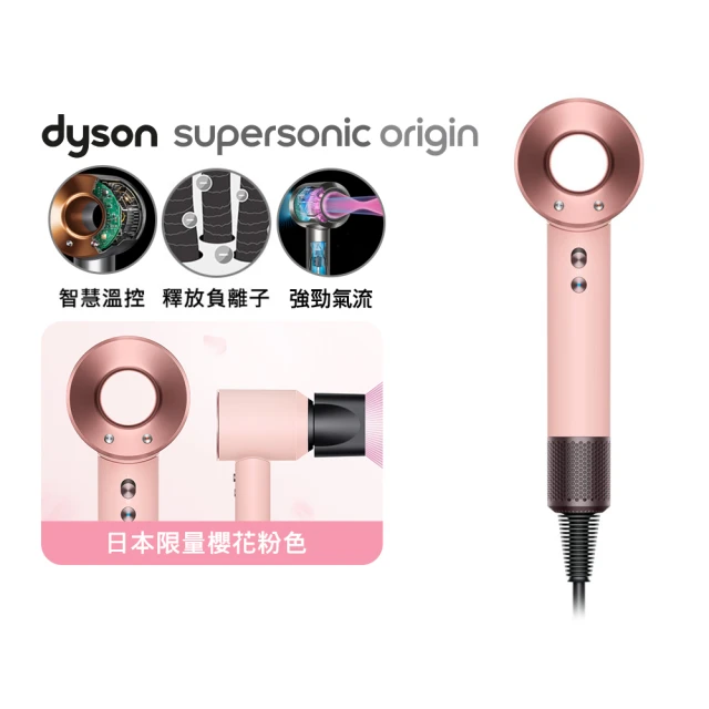 dyson 戴森 HT01 二合一吹風直髮器(銀銅色)+ H