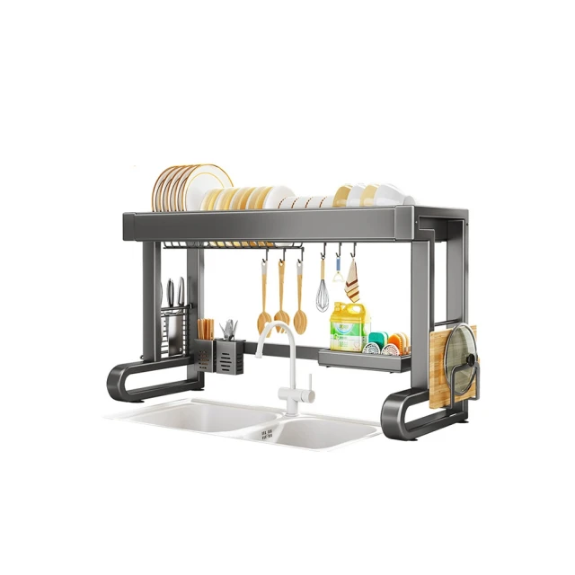 CS22 現代輕奢免打孔壁掛式牆上置物架-50cm(免打孔安