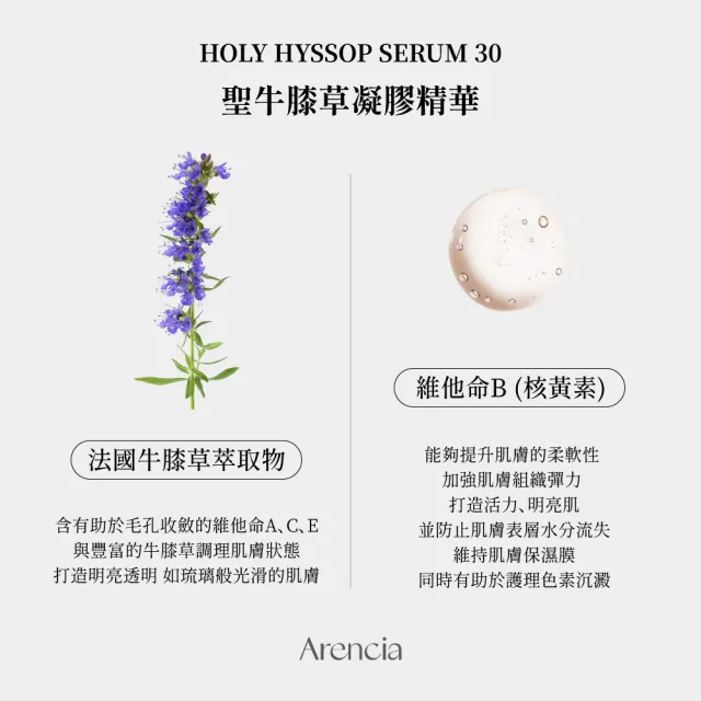 【Arencia】聖牛膝草凝膠精華 50g(精華液 亮白精華 提亮精華 韓國 冷調精華)