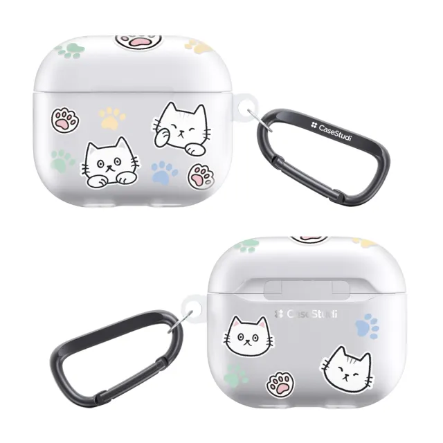 【Casestudi】AirPods 5 / AirPods 4 CAST 貓咪系列充電盒保護殼(AirPods 5 保護殼)
