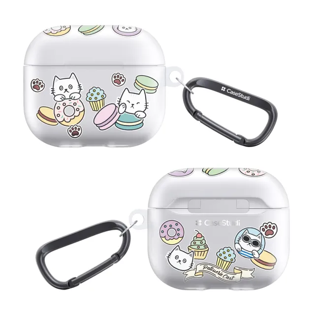 【Casestudi】AirPods 5 / AirPods 4 CAST 貓咪系列充電盒保護殼(AirPods 5 保護殼)