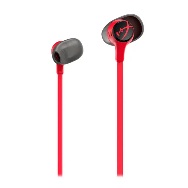 【HyperX】Cloud Earbuds II 電競入耳式附麥克風耳機 紅色(705L8AA)