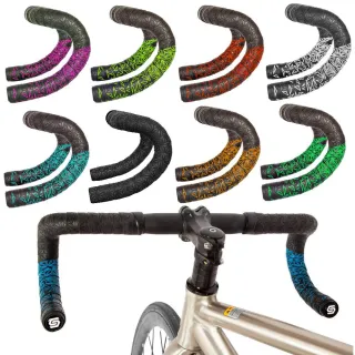 【HAOPE-S】《HS-085》菊花漸變 手把帶(公路車把帶 纏帶 PU+EVA)