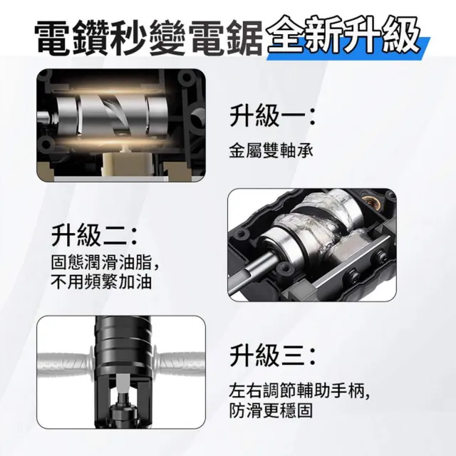 【Ogula 小倉】電鑽改電鋸轉換頭 電鑽改往復鋸 馬刀鋸 軍刀鋸 曲線鋸 往復鋸(金屬雙軸承/通用電鑽型號)