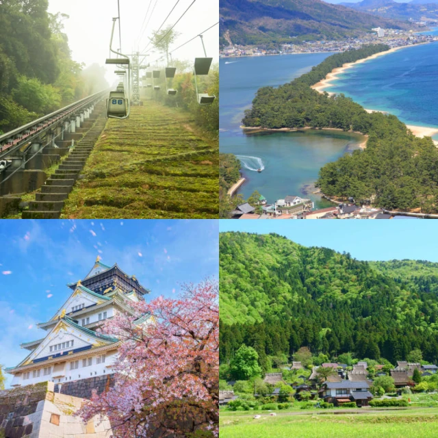 吉航旅遊 精緻假期~京阪神奈良賞櫻天橋立伊根舟屋有馬溫泉螃蟹海鮮五日-長榮/星宇/泰越捷航空