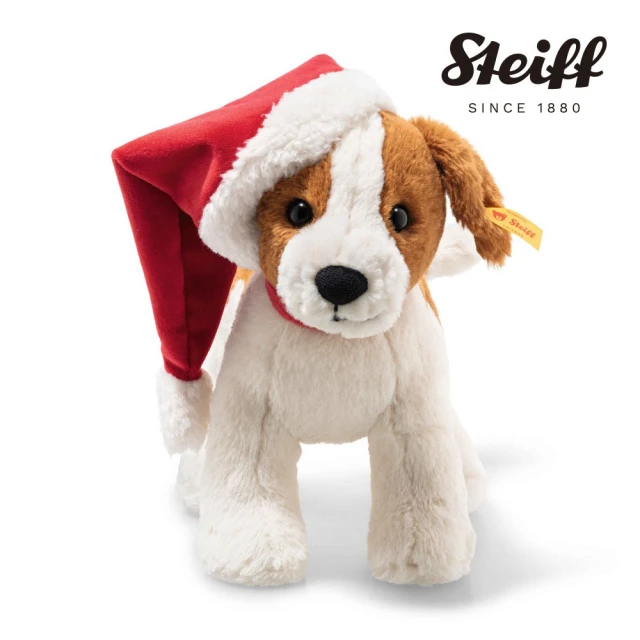 STEIFF Christmas Snuffy dog 聖誕小狗狗(動物王國_黃標)