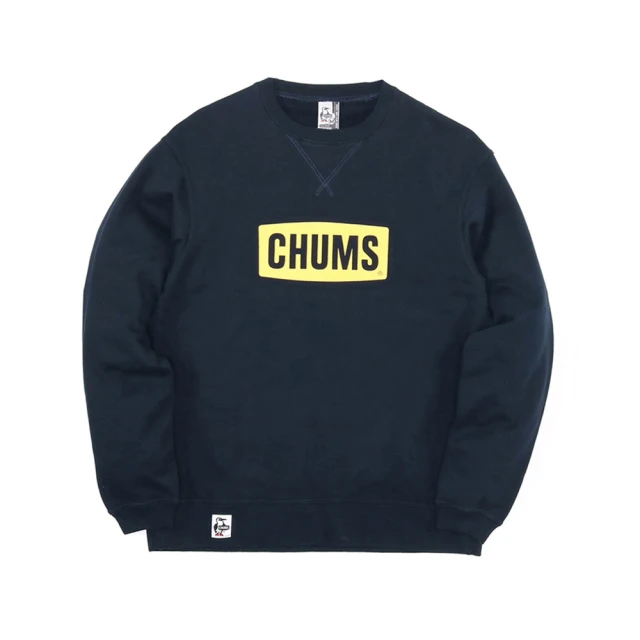 CHUMS CHUMS Logo Crew Top LP圓領套頭衫 深藍/黃(CH001444N103)