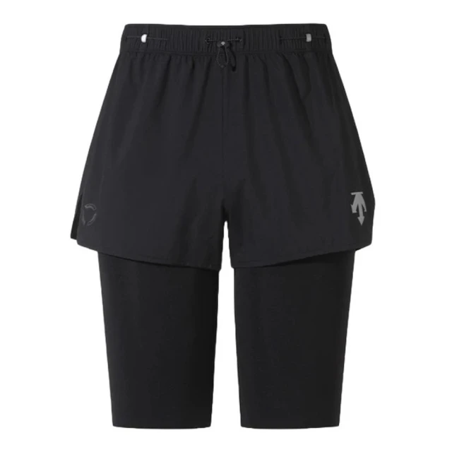 DESCENTE DELTA PRO 3 IN 1 SHORTS INNER LEGGINGS SEPARATE 男士 運動短褲 3 IN 1(黑色)