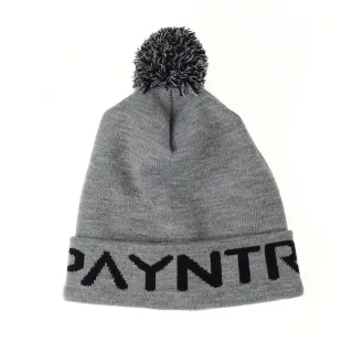 【PAYNTR】PAYNTR X KNIT HAT LOGO 針織帽 灰黑色(70006-200-OS)