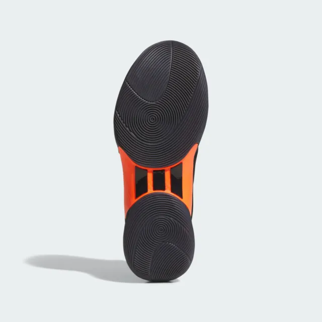 【adidas 愛迪達】D.O.N. Issue 6 男 籃球鞋 運動 訓練 球鞋 米切爾 包覆 耐磨 黑橘(IG9039)