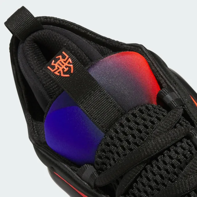 【adidas 愛迪達】D.O.N. Issue 6 男 籃球鞋 運動 訓練 球鞋 米切爾 包覆 耐磨 黑橘(IG9039)