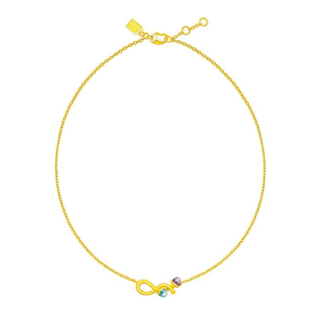 【Just Gold 鎮金店】相聚 黃金項鍊