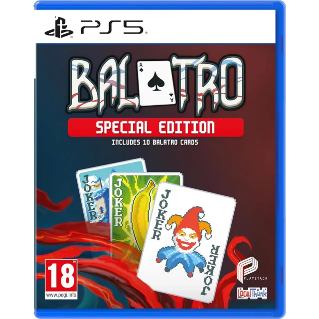 【SONY 索尼】PS5 小丑牌 Balatro(中文版)